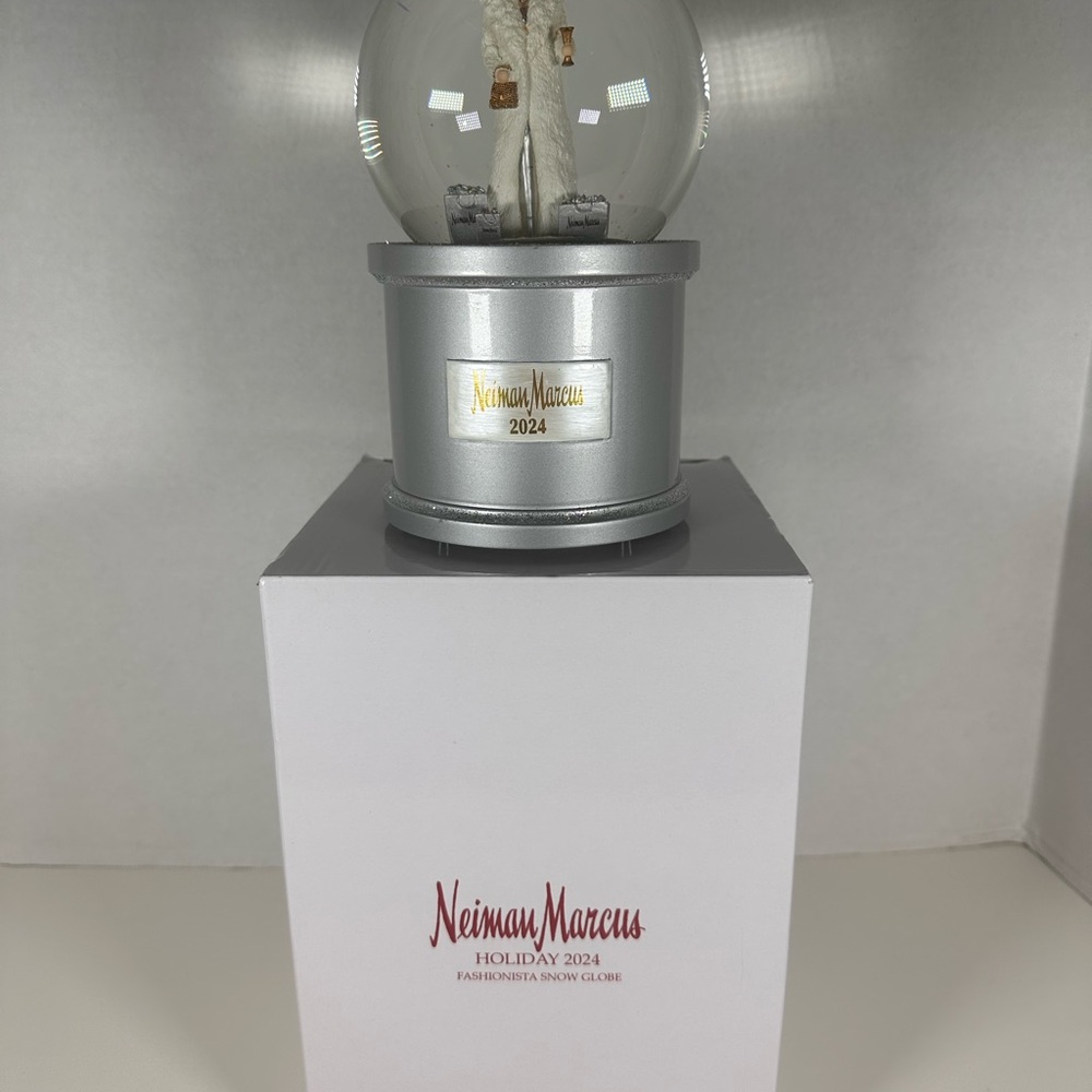 Neiman Marcus 2024 Fashionista Musical Holiday Snow Globe - Brand New